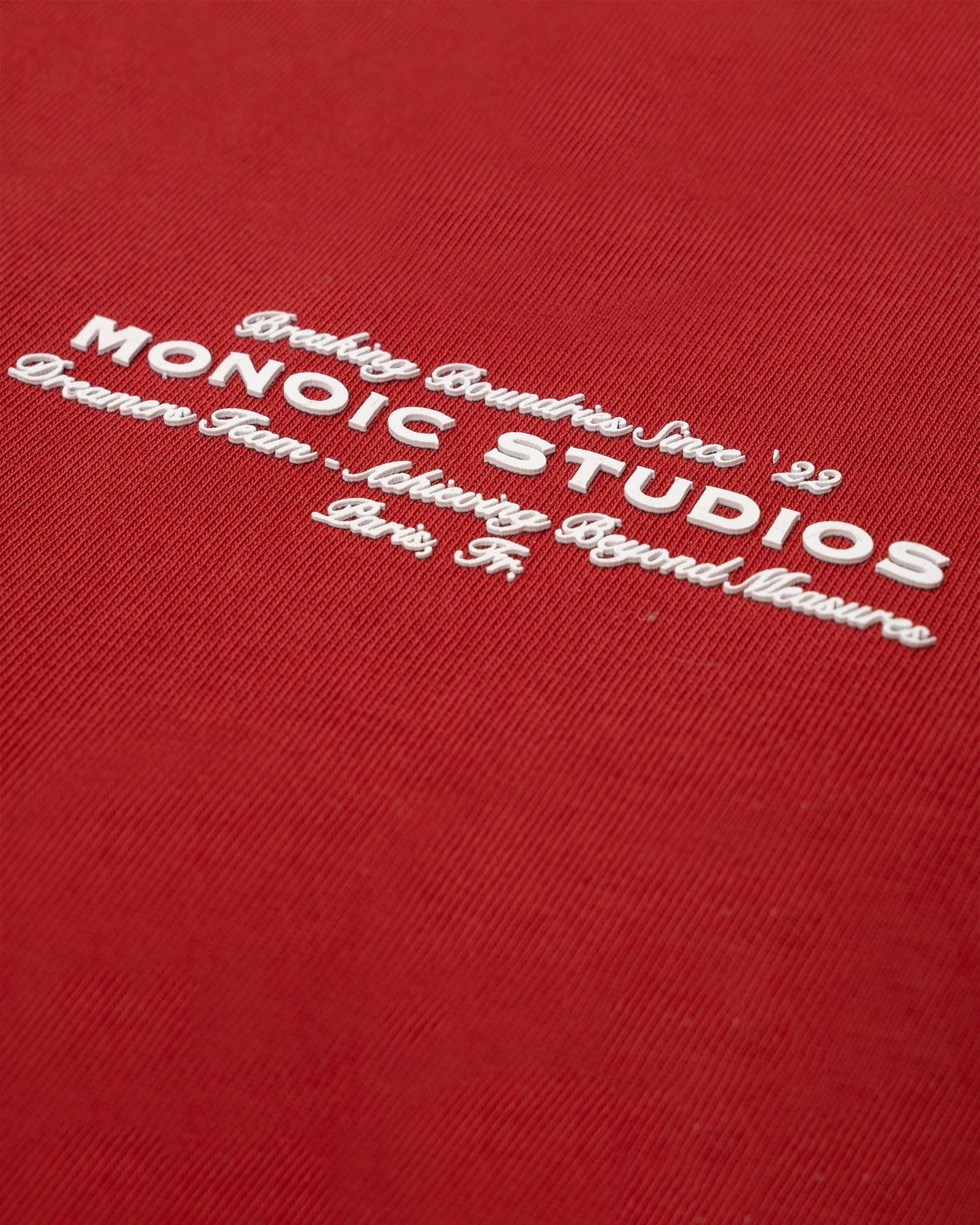 Camiseta Monoic Stars - Rojo Cherry