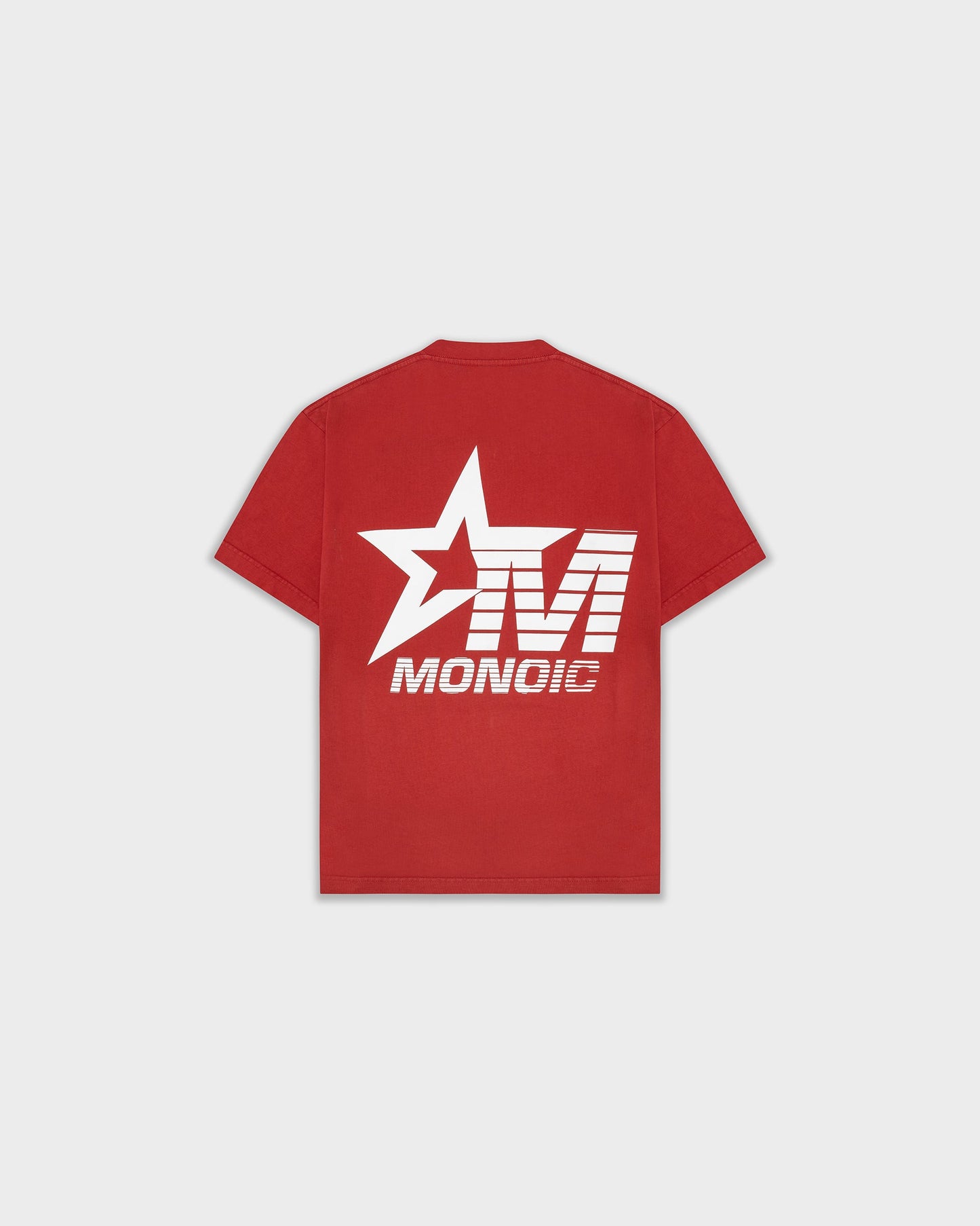 Camiseta Monoic Stars - Rojo Cherry