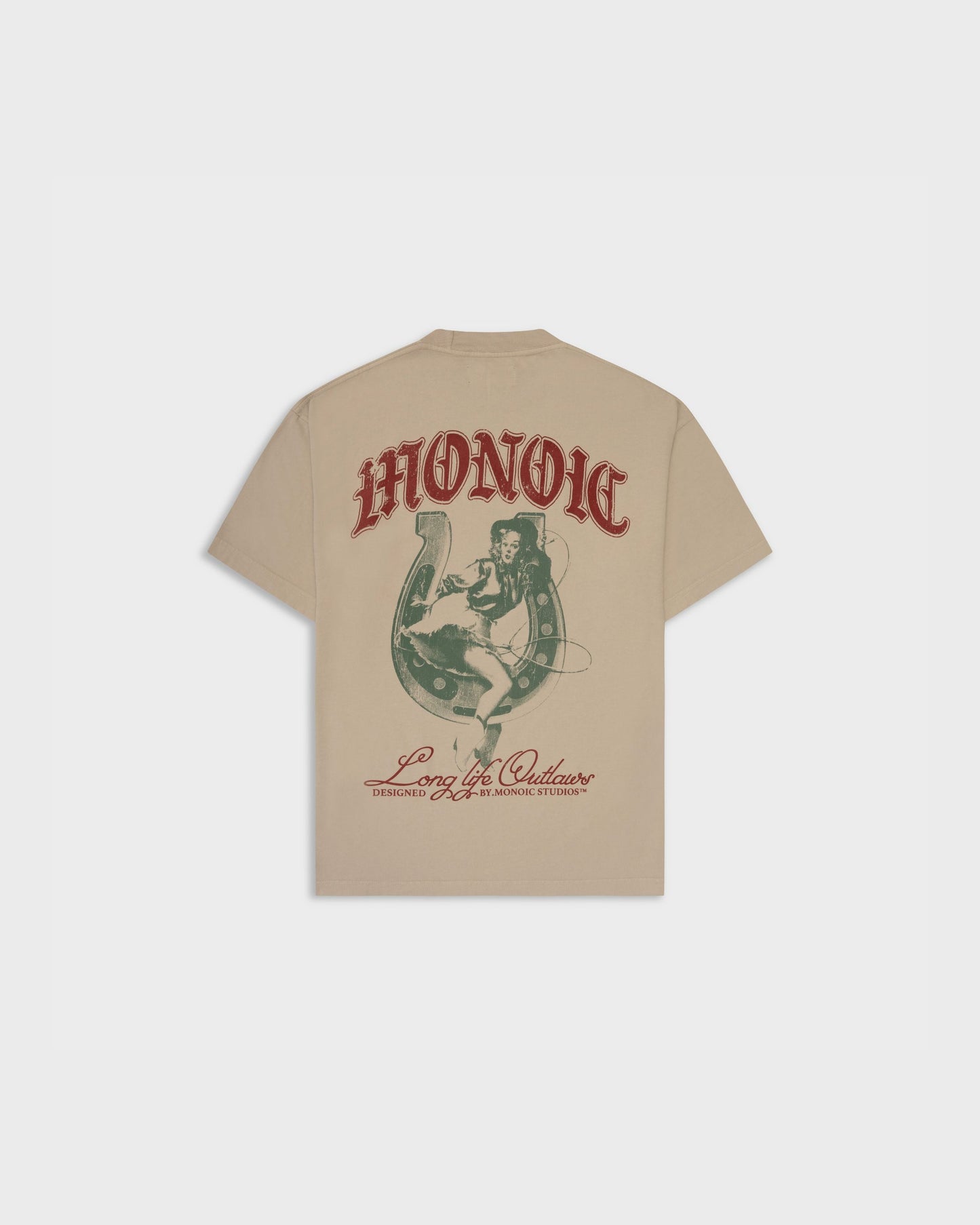 Monoic Camiseta Cowgirl - Taupe