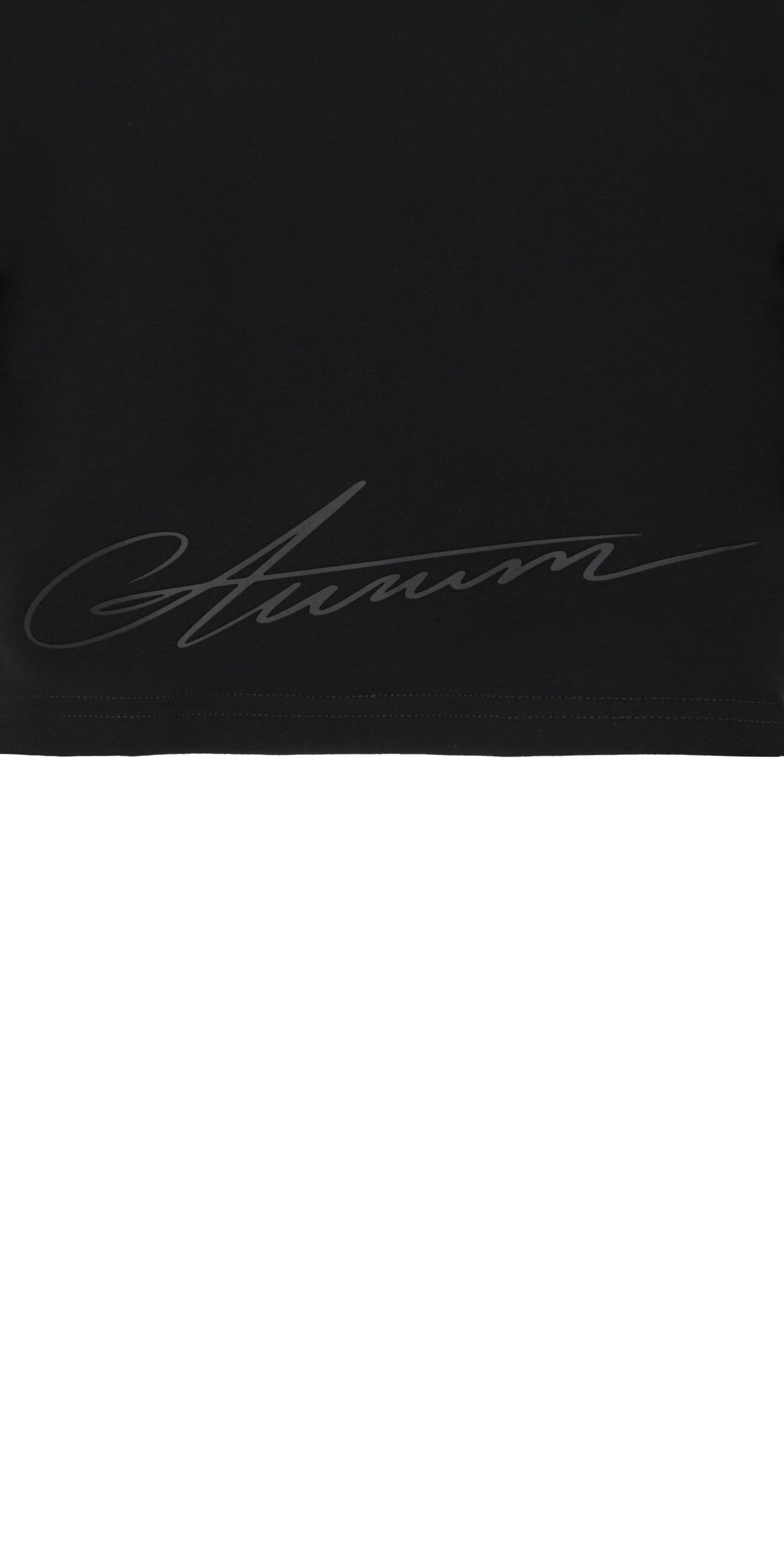 BLACK METROPOLIS CROPTOP