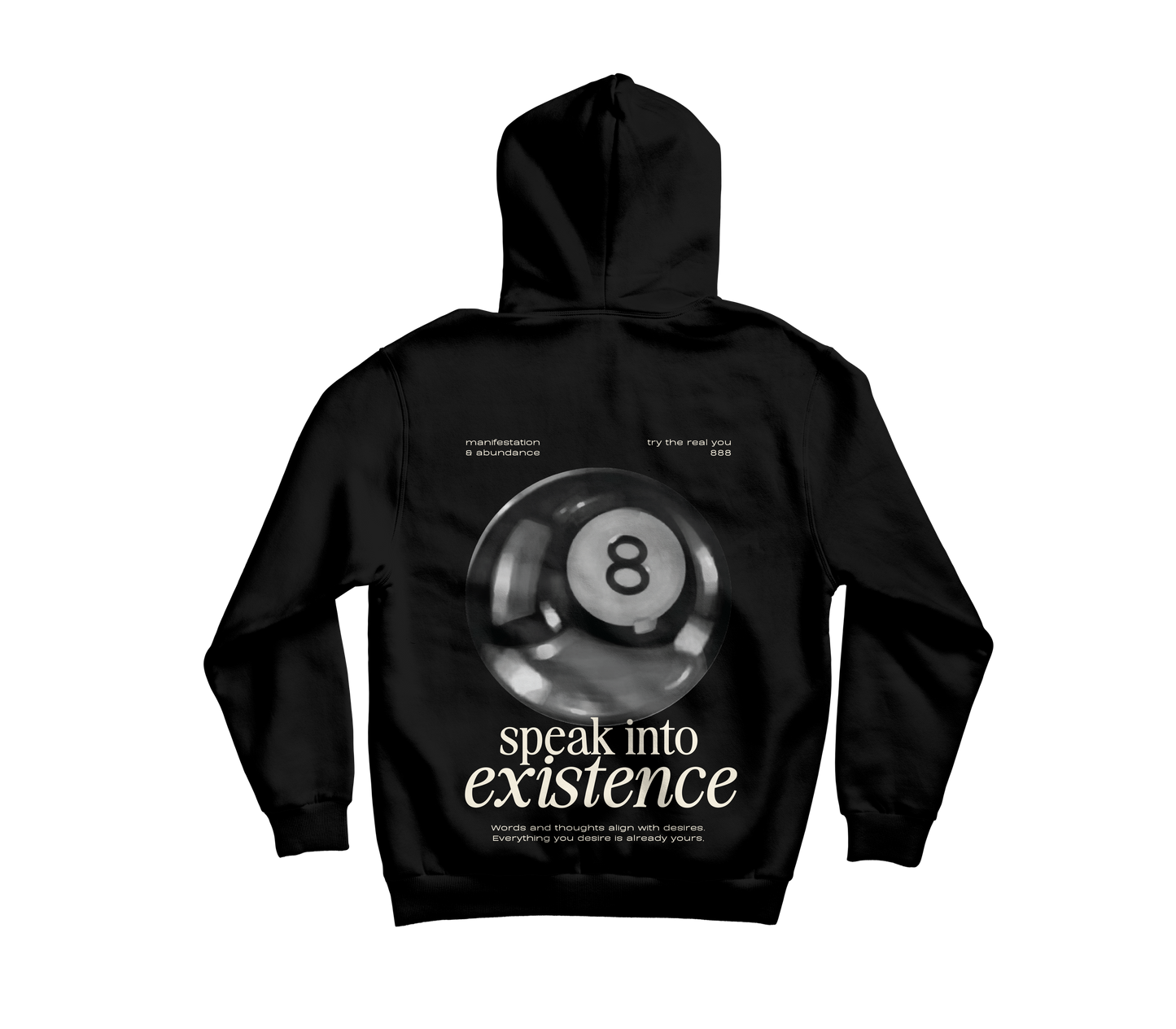 8Ball Black - Premium Hoodie