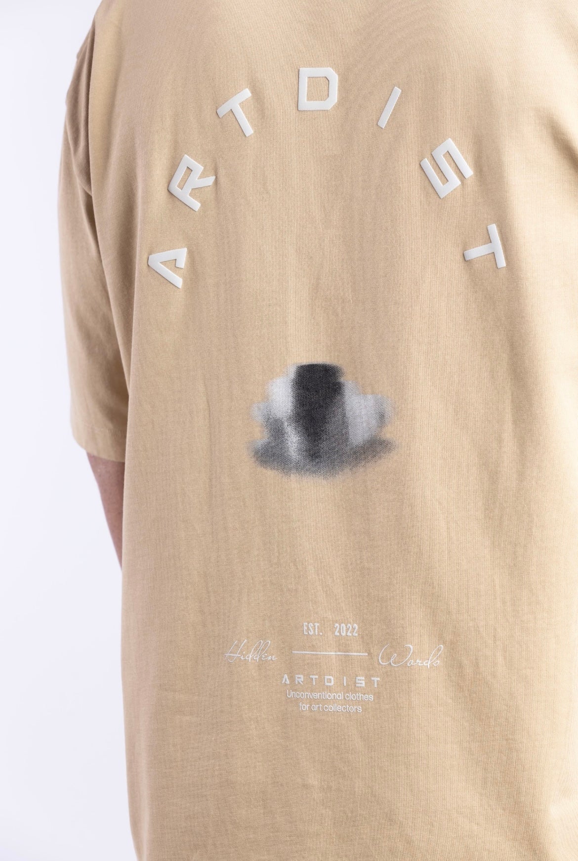Blurred Face Light Safari T-Shirt