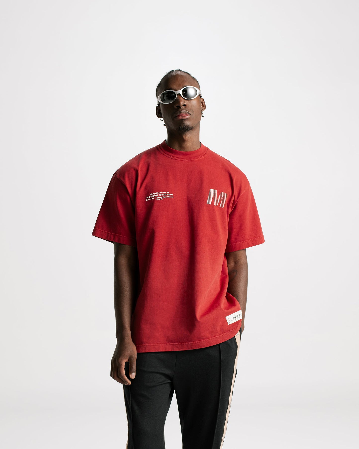 Camiseta Monoic Stars - Rojo Cherry