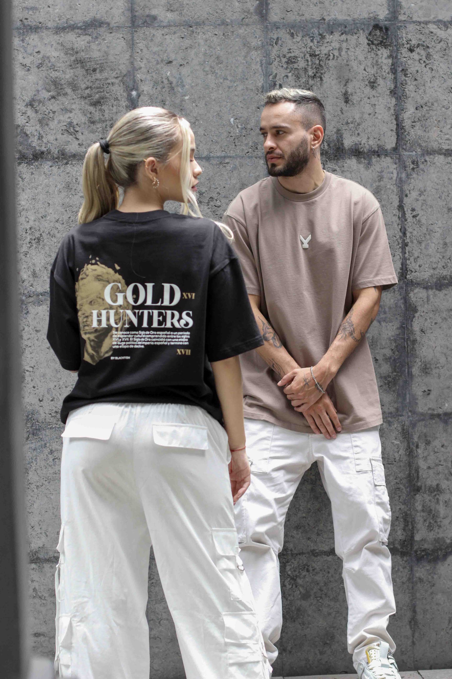 Camiseta Roman Head Café