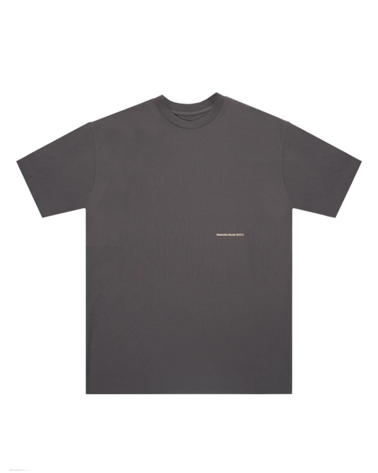 B SIGNATURE DARK GRAY T-SHIRT