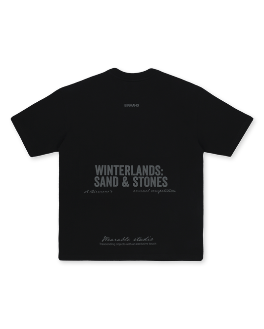 WINTERLANDS BLACK T-SHIRT