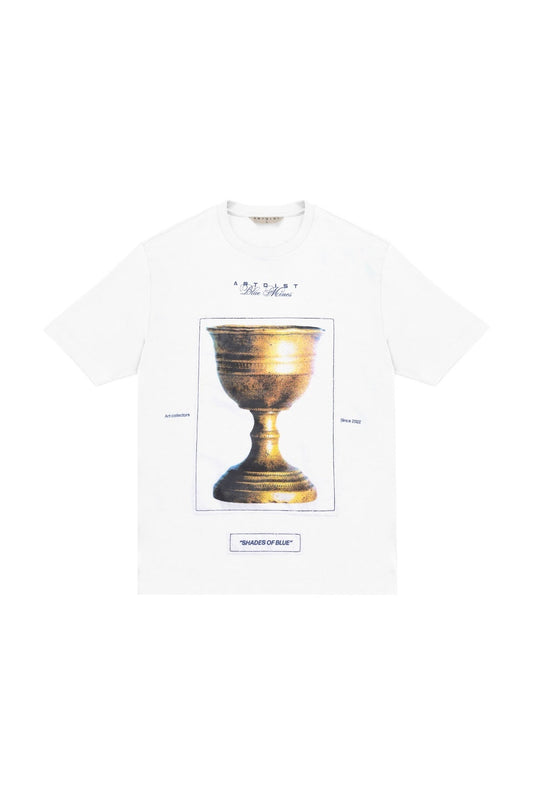 ARTDIST - Blue Mines White T-Shirt
