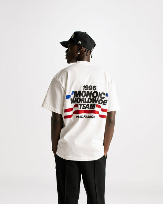 Camiseta Worldwide Team - Blanco Hueso