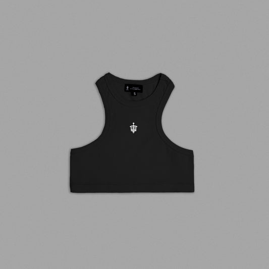 Loial - Crop Top Monarchy-Negro