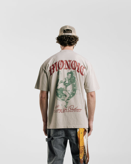 Monoic Camiseta Cowgirl - Taupe