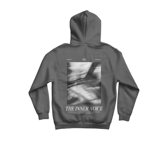 Inner Voice Grey - Premium Hoodie